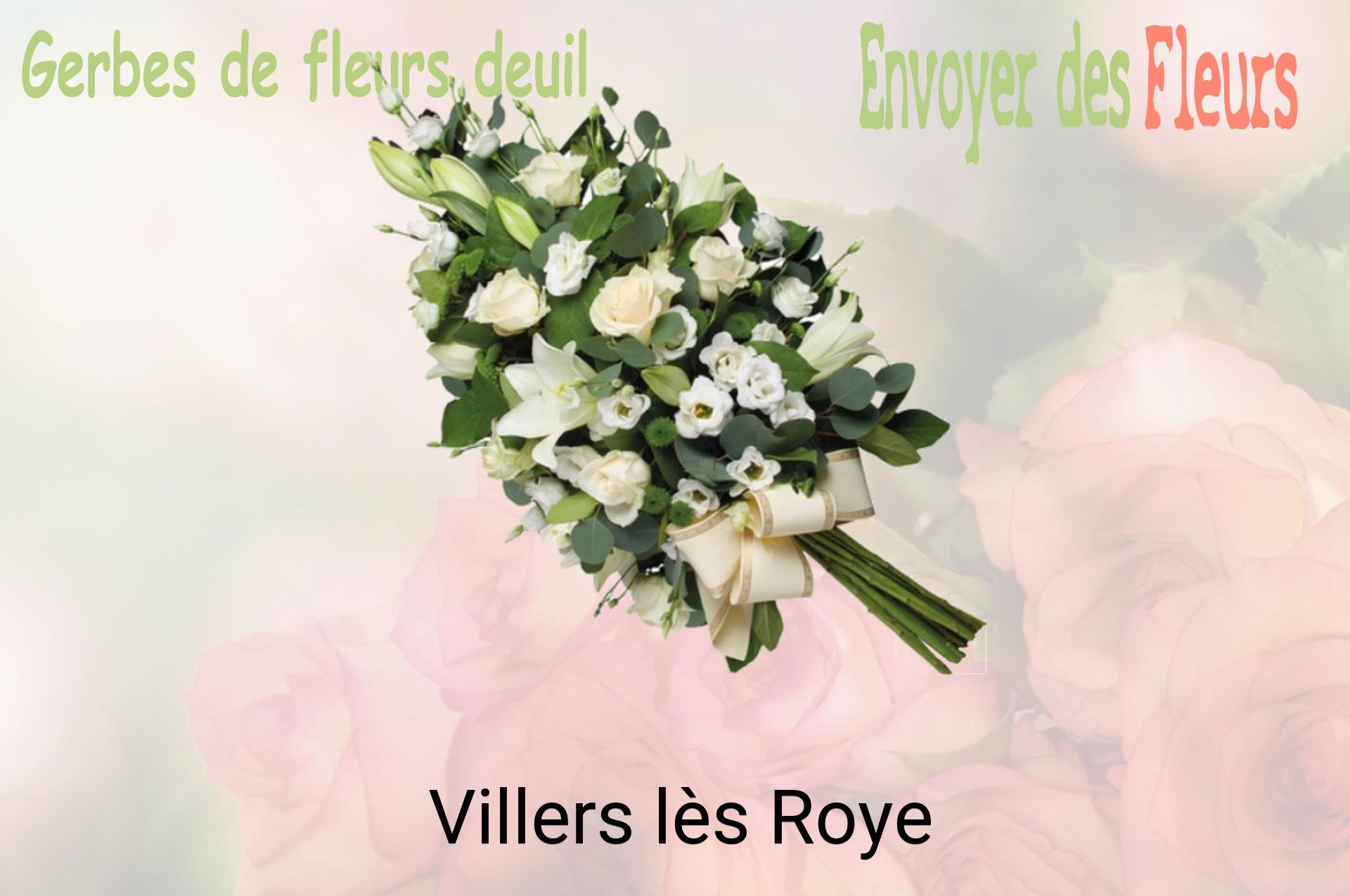 Gerbe de fleurs de deuil livrée à Villers-lès-Roye