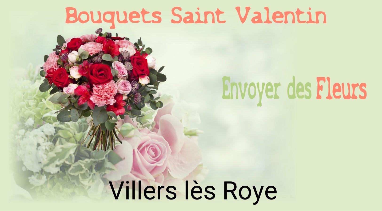 Roses de Saint-Valentin livrées à Villers-lès-Roye